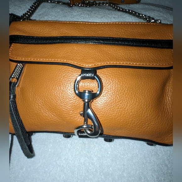 Rebecca Minkoff mini MAC brown and black crossbody bag. - Picture 5 of 13